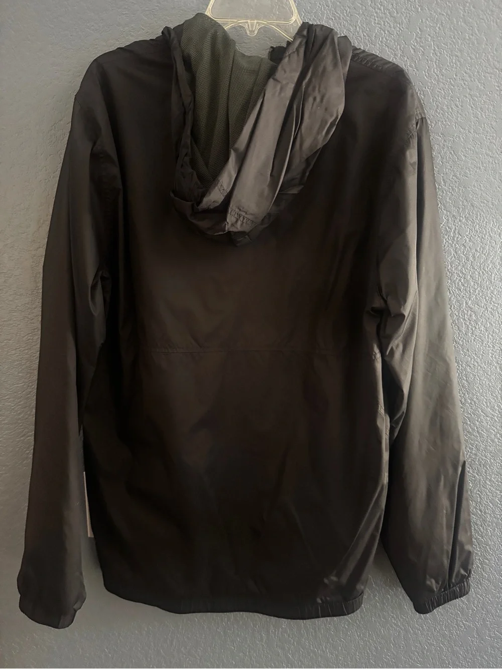 Volcom Men's Black Hooded Windbreaker Jacket